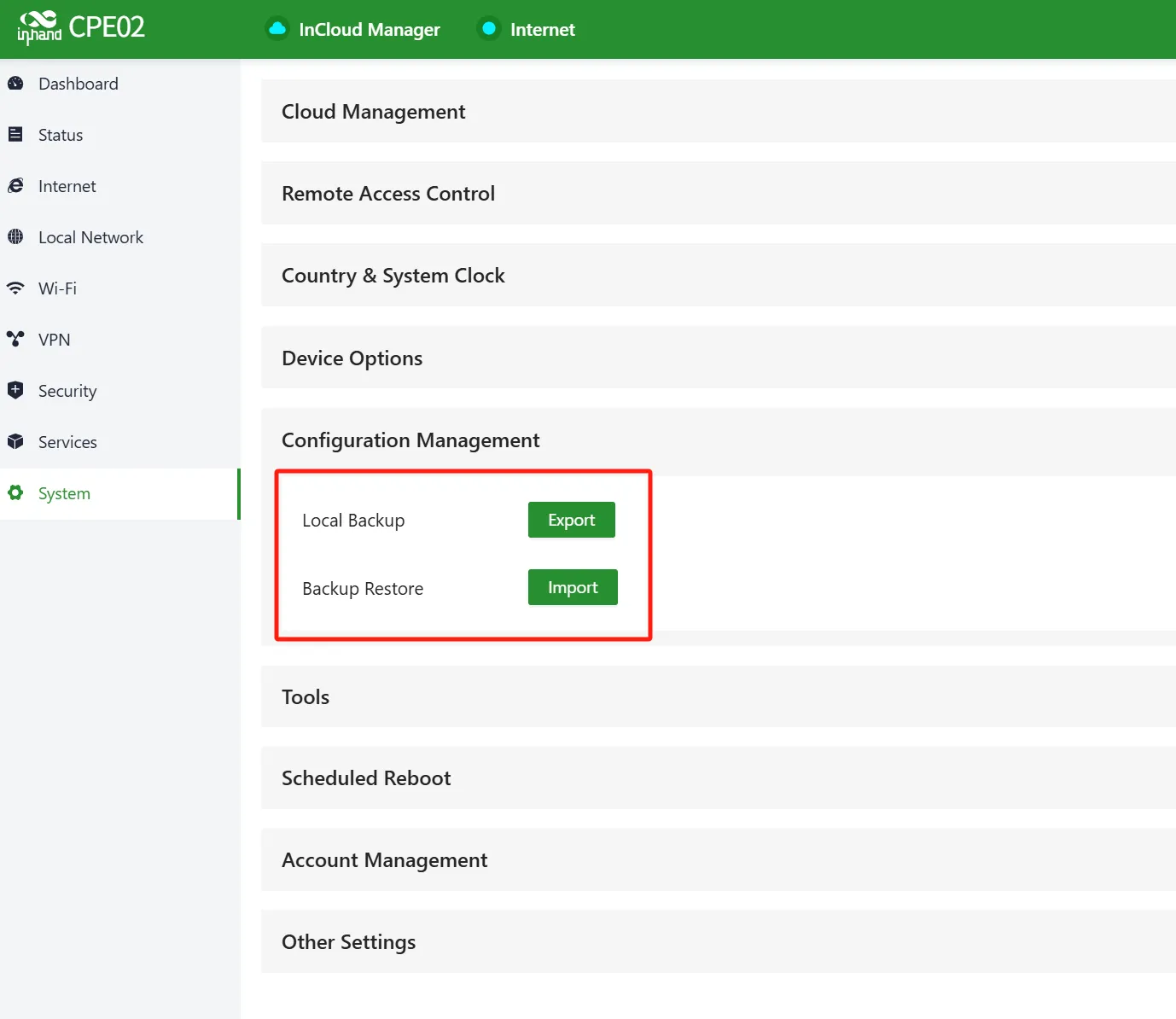 Configuration Management