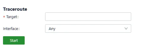 Traceroute tool