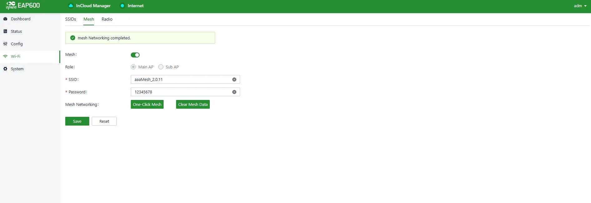 Controller Setting