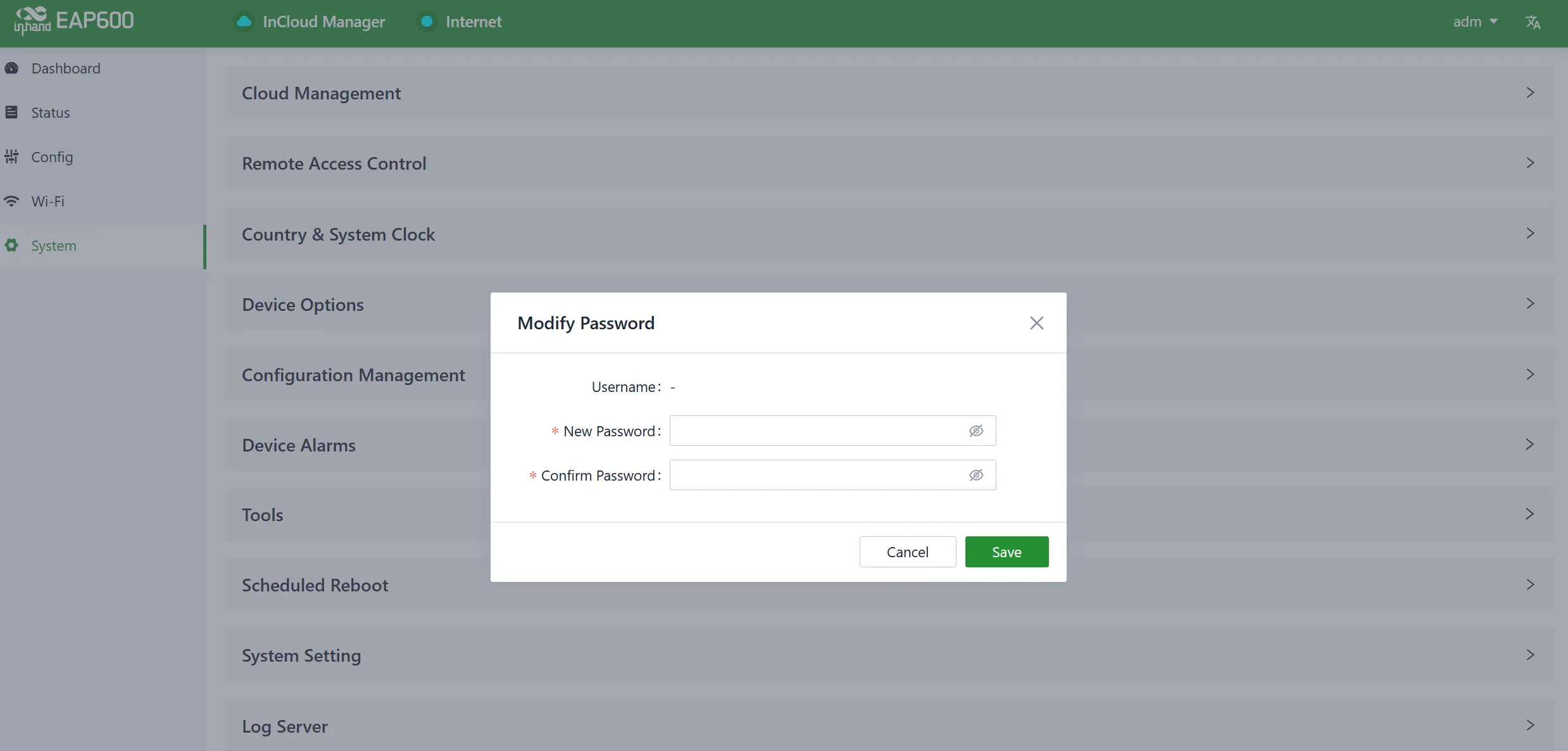 Set a New Password