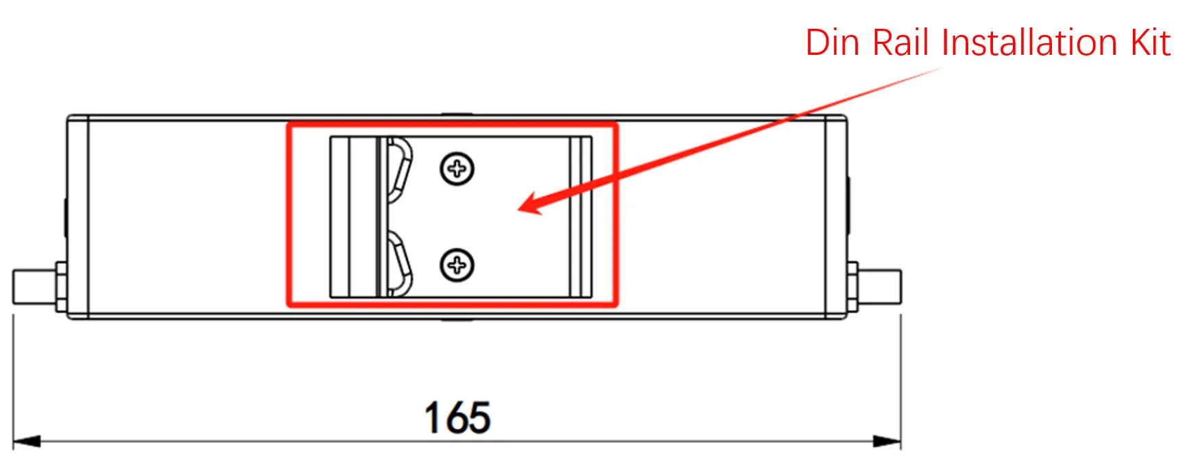 DIN rail installation