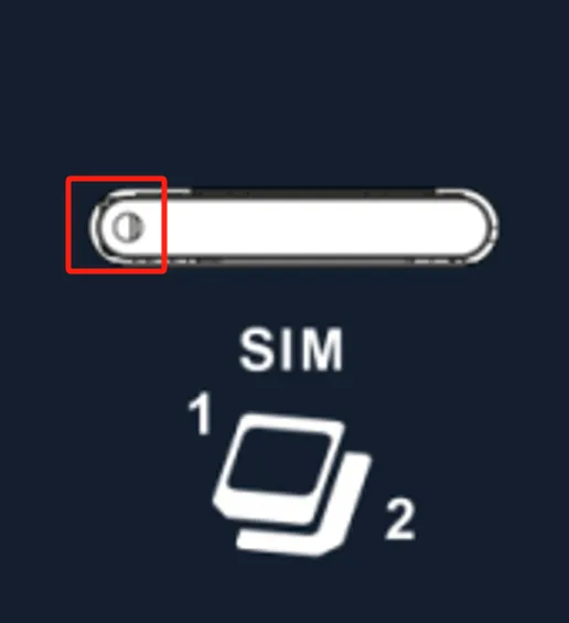 SIM card tray removal