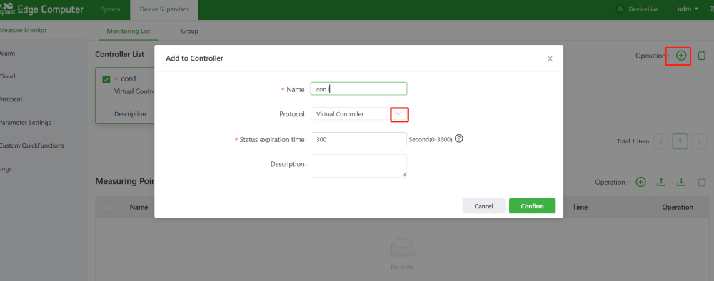 Create virtual controller