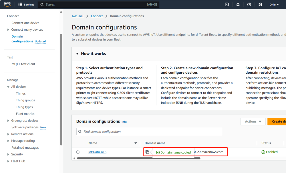Endpoint & certificates