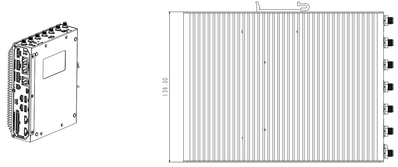DIN rail mounting