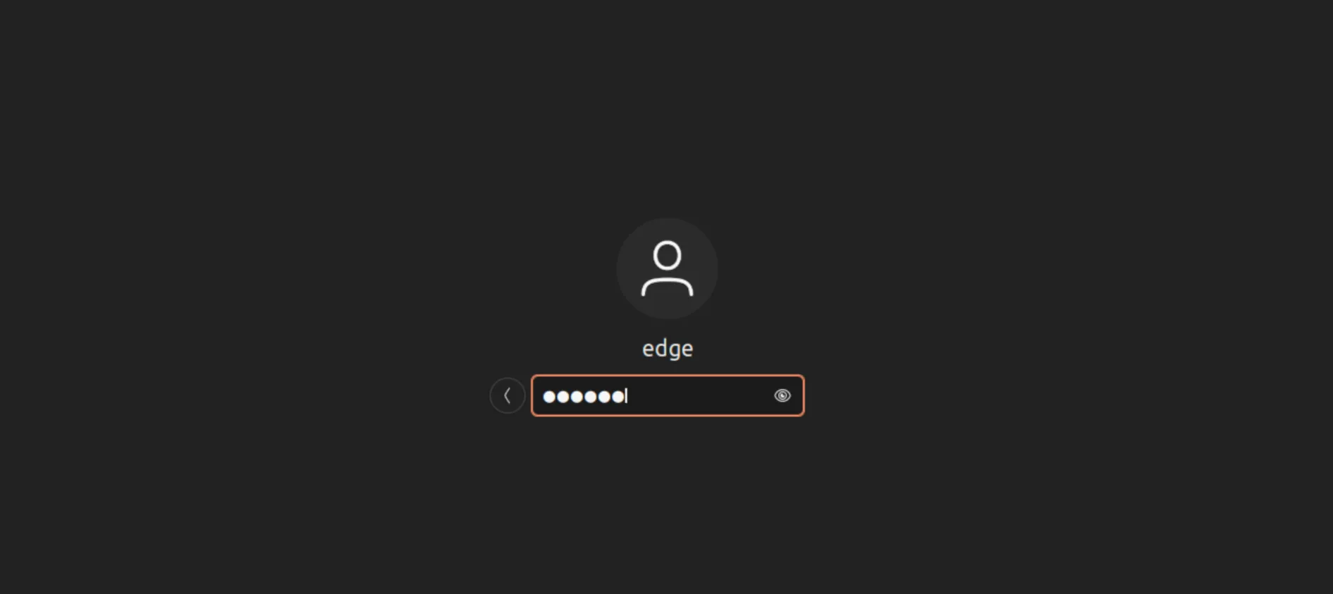 Login Screen