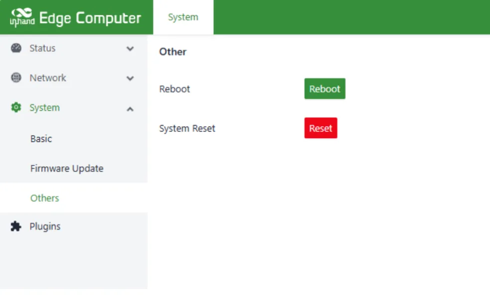 System Restart and Reset