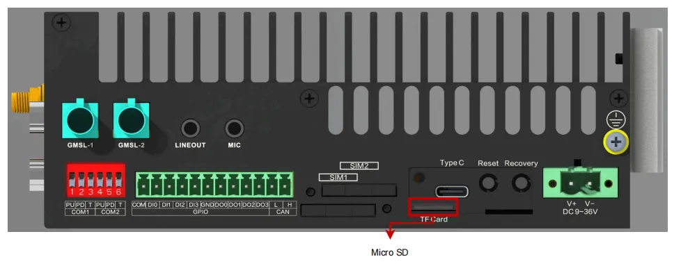 TF Card Slot