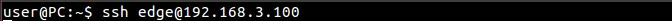 SSH command to connect to EC942