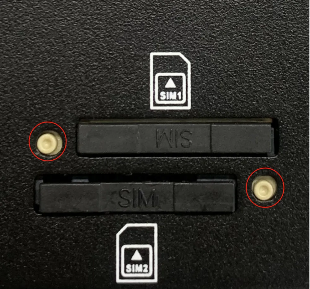 SIM card installation