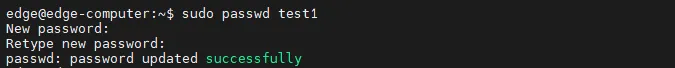 passwd command example