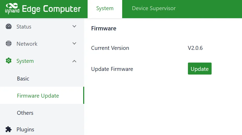 Firmware upgrade