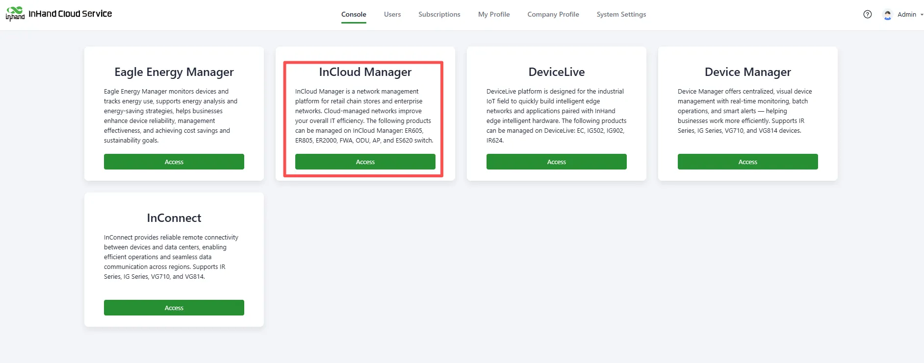 Select SaaS Service