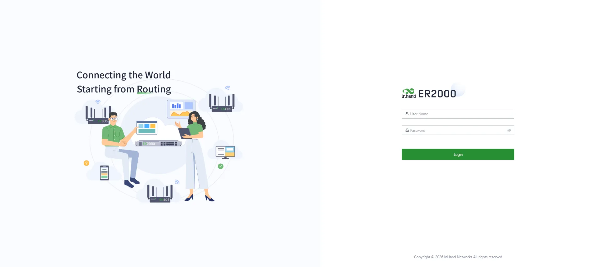 Remote Access Login Page