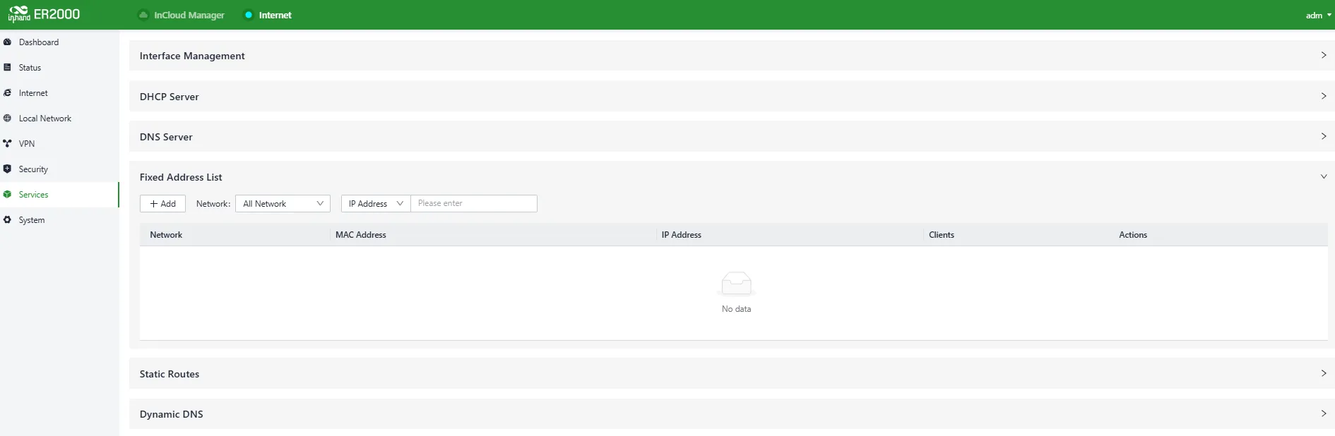 Assign a Fixed IP Address to a Specific MAC Address