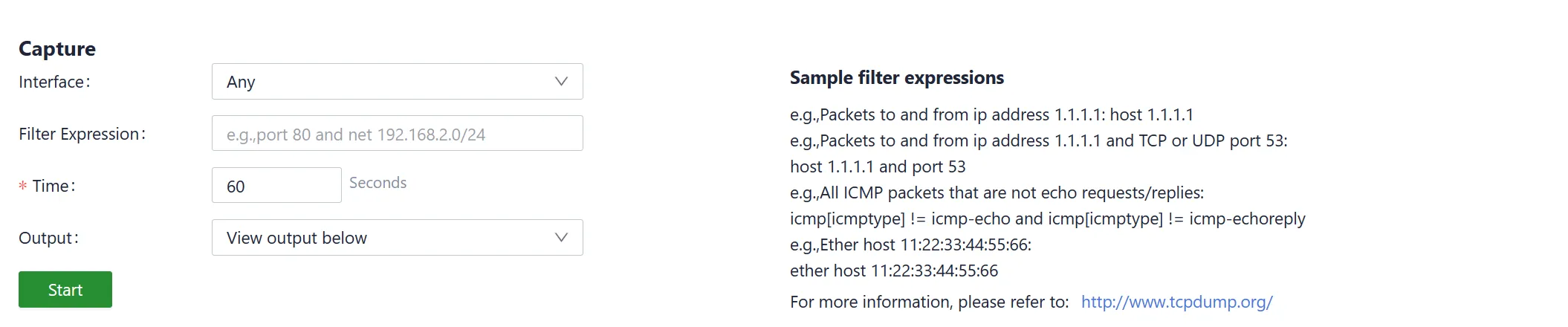 Packet Capture Tool