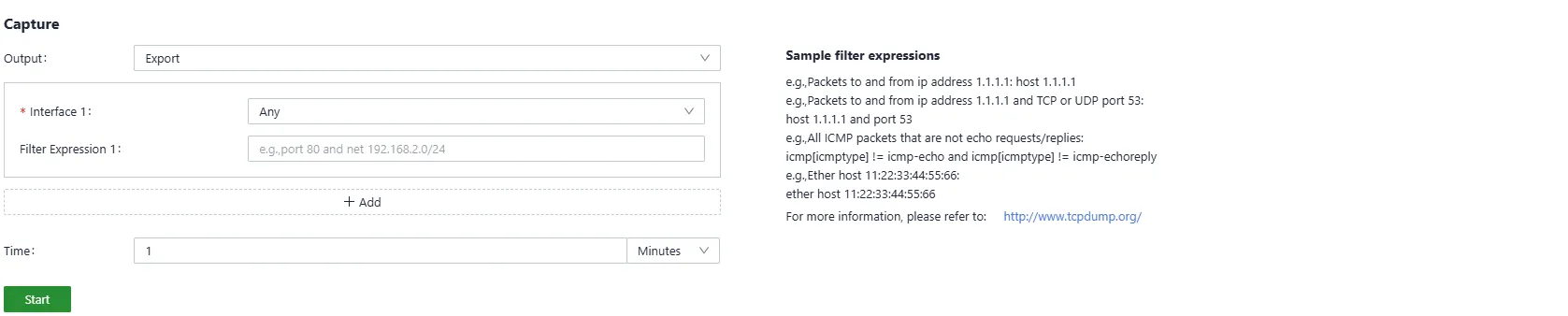 Packet Capture Tool