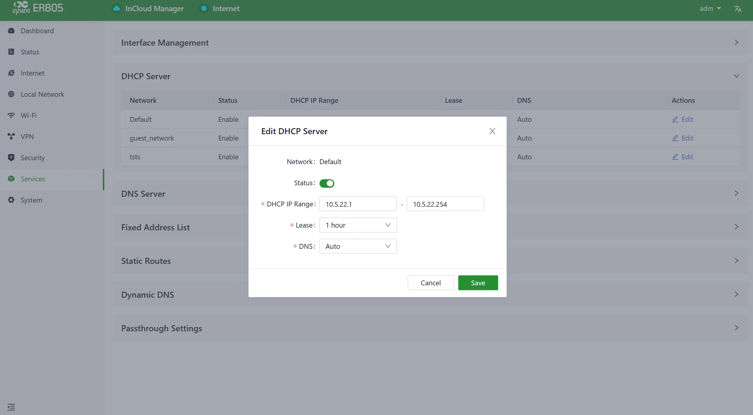 DHCP Server