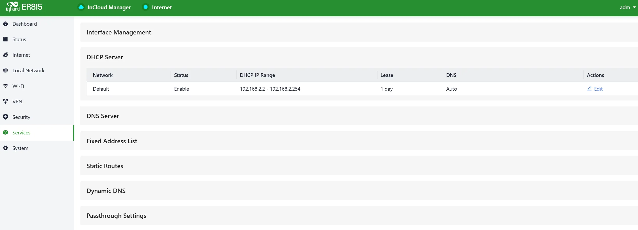 DHCP Server