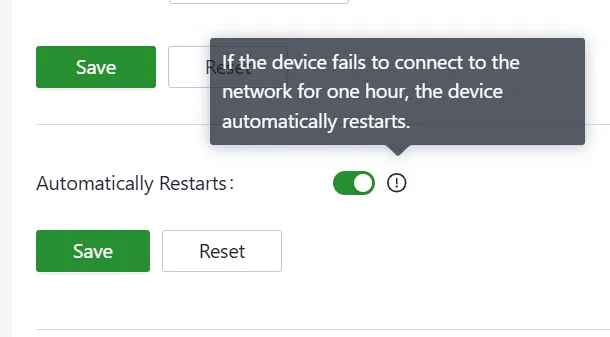 Automatically Restart