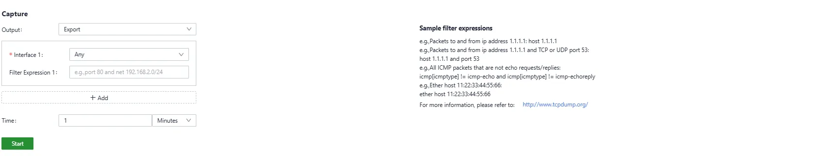 Packet Capture Tool