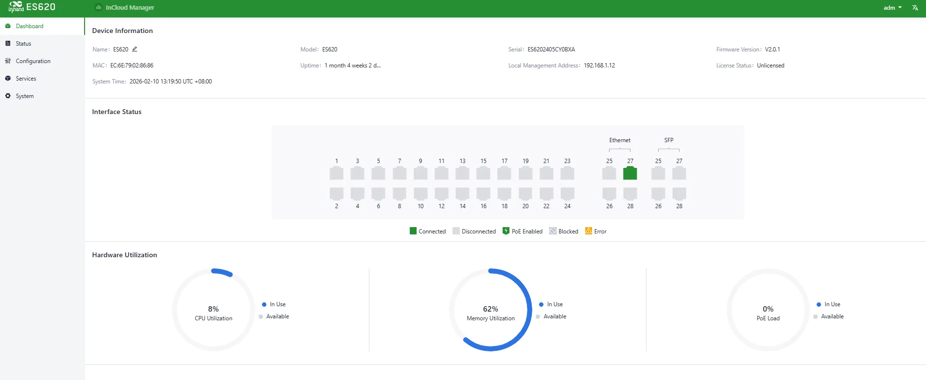 Device Information Overview