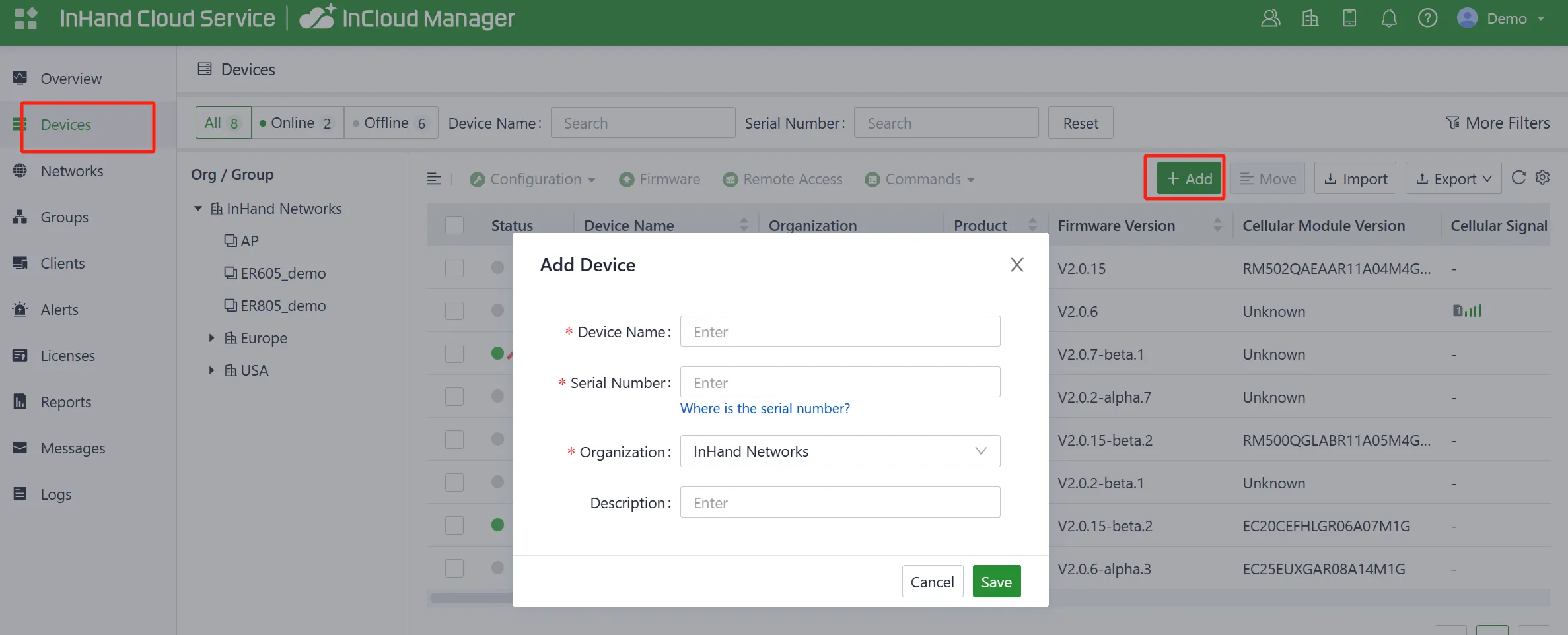 Add a device