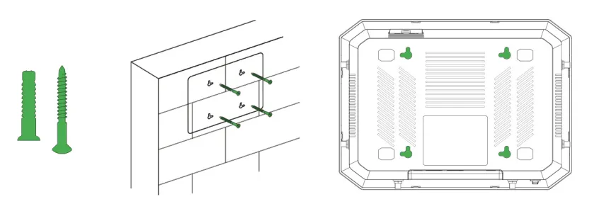 Pre-drill holes