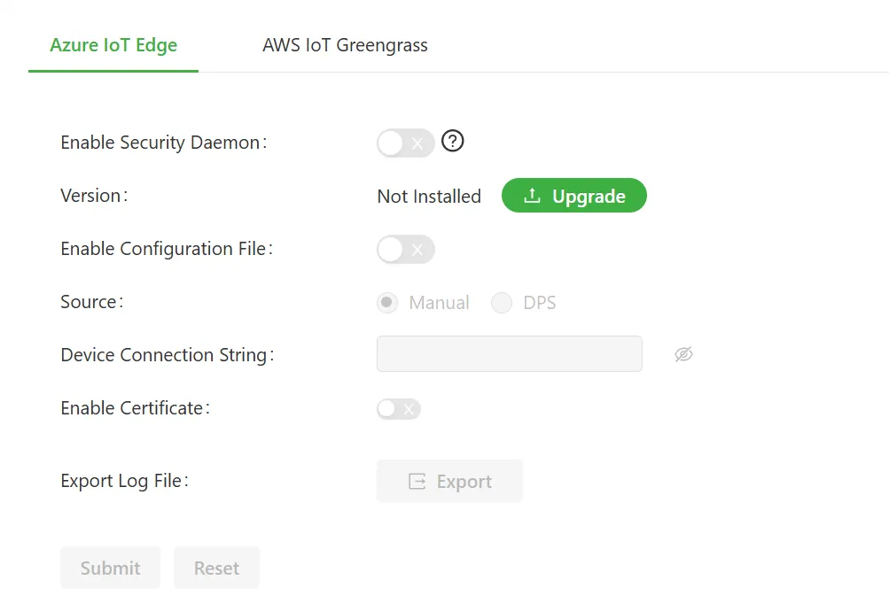 Azure IoT Edge configuration