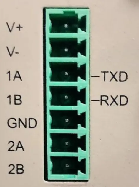 Power/serial terminal