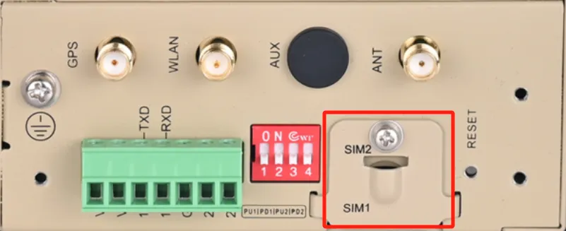 SIM card slot