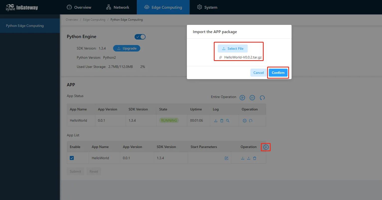 Update Python App version