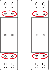 Attach wall mounting bracket