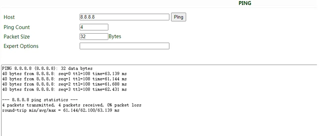 Ping Detection