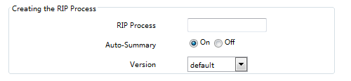 Create RIP Process Page