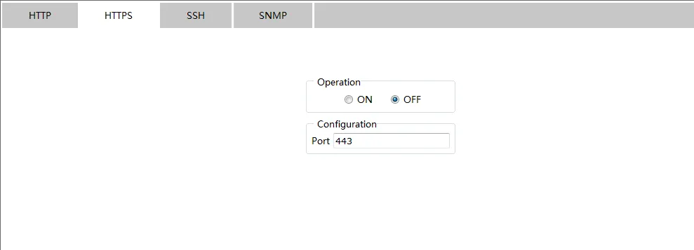 HTTPS Configuration