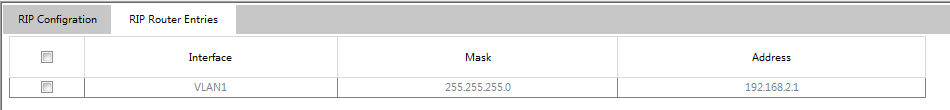 RIP Router Entries Detail Page