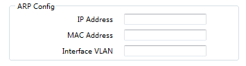 Create Static ARP Page