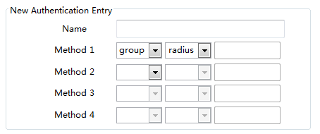 Create Authentication Entry Page