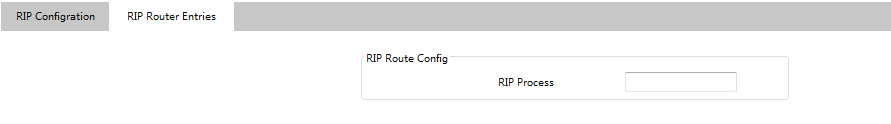 RIP Router Entries Page
