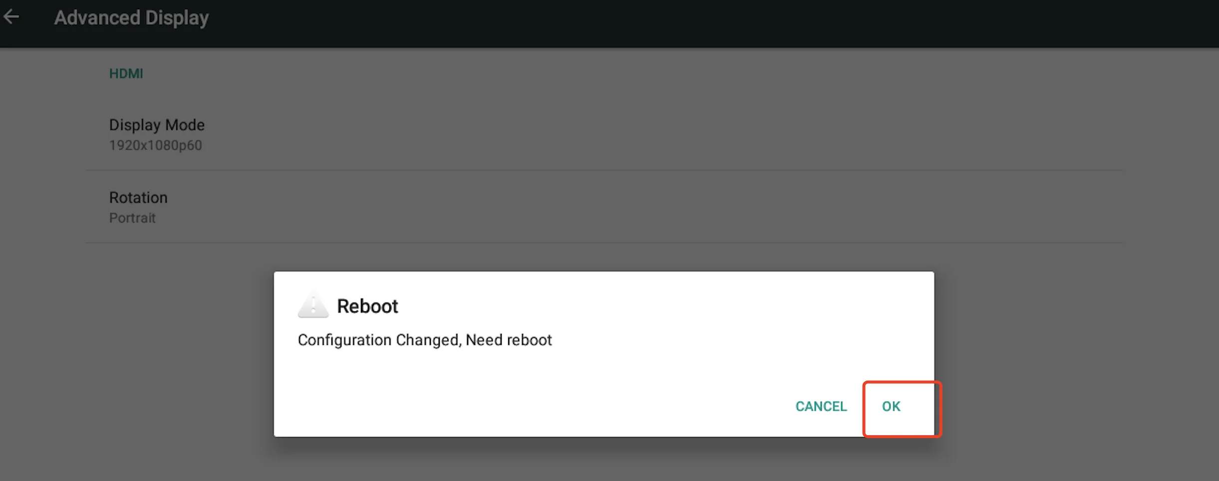Reboot Prompt
