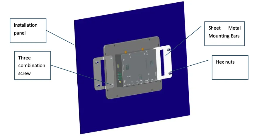 Sheet Metal Mounting Ear