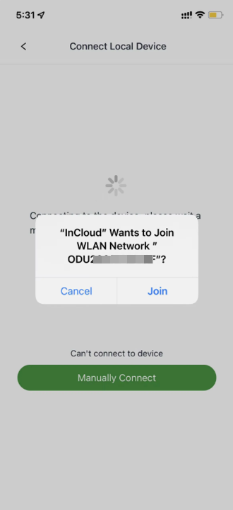 Configure local device (1)