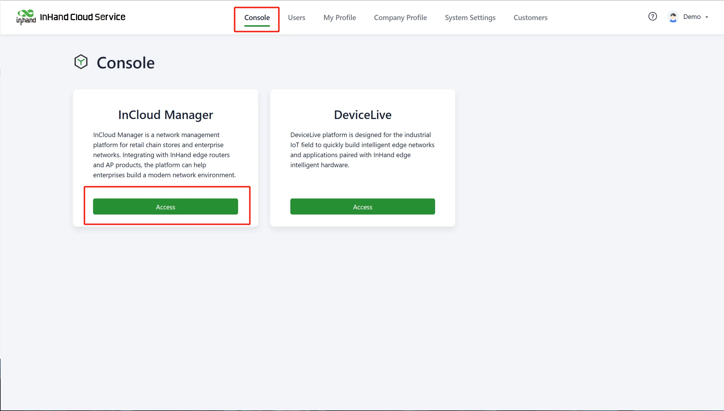 InCloud Service Selection
