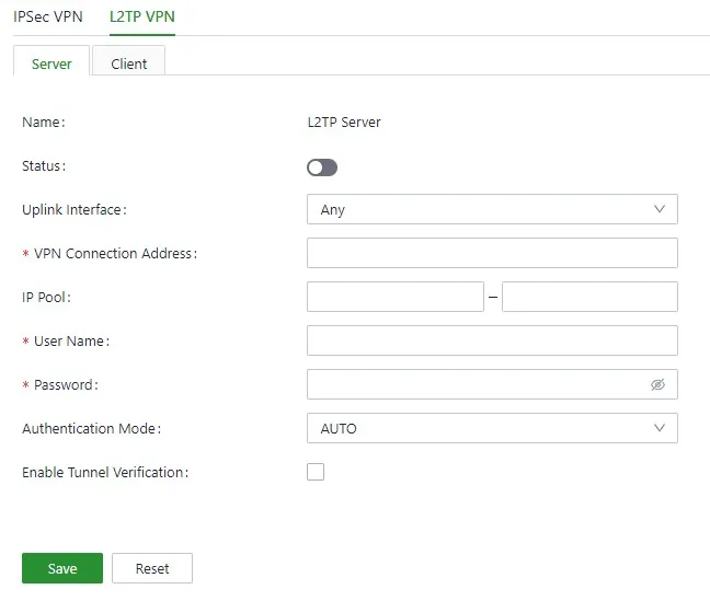 L2TP Server