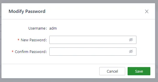 Change Password Form