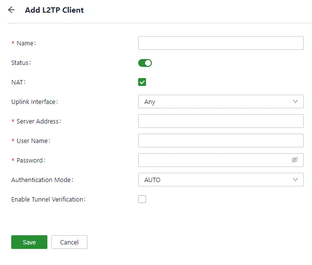 L2TP Client