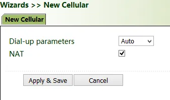 New Cellular Wizard