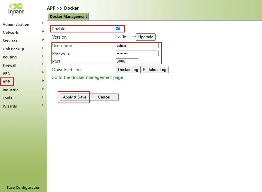 Docker Configuration