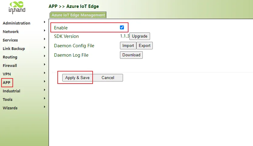 Azure IoT Edge Configuration
